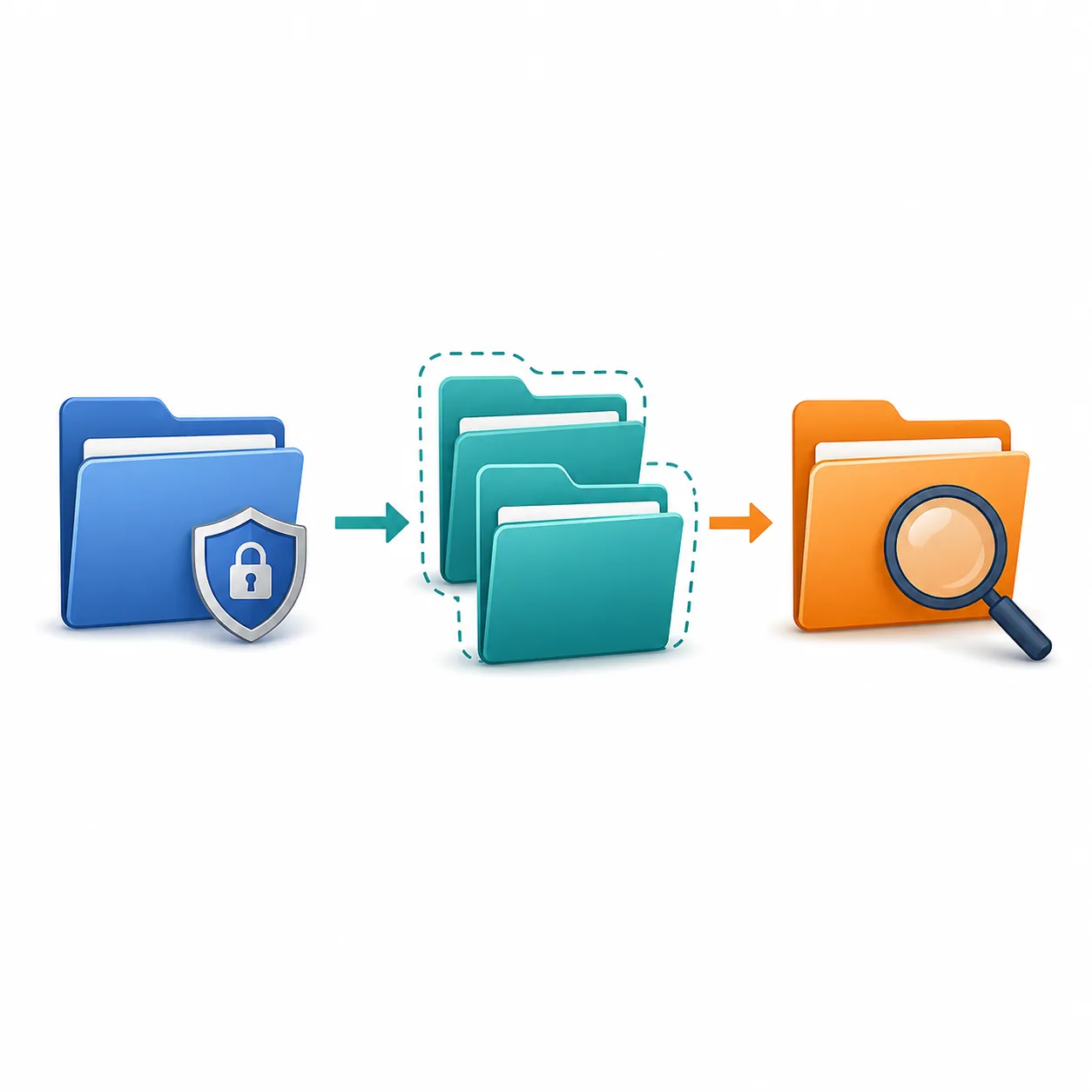 Conceptual diagram showing a console save, protected duplicate backups, and a separate emulator copy